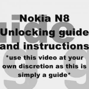 How to Unlock Nokia N8, N95, 5310, 5610