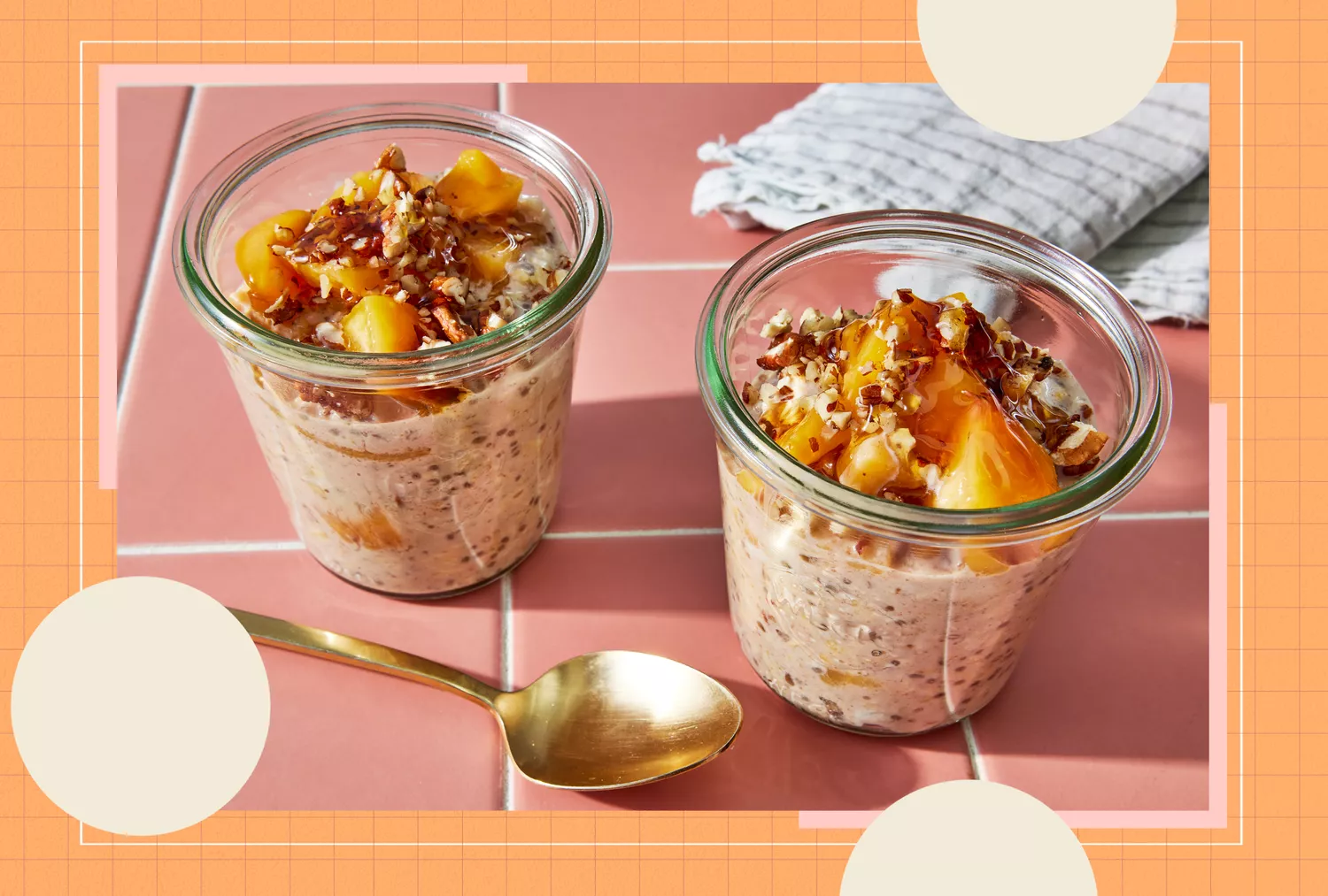 a recipe photo of the Overnight Oats with Chia Seeds