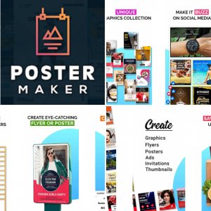 Poster Maker, Flyer Maker, Social Media Post Maker