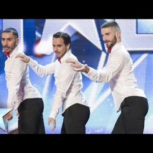 Yanis Marshall, Arnaud and Mehdi in their high heels spice up the stage | Britain's Got Talent 2014