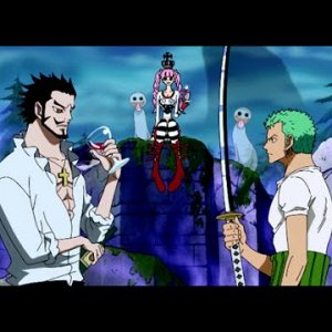 Mihawk teaches Zoro about Haki (Flashback) | One Piece | 720 | 1080p - YøùTùbé