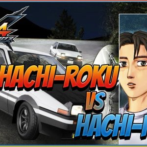 HACHI-ROKU VS HACHI-ROKU? - Initial D Arcade Stage 7 AAX | PC Keyboard Gameplay | TeknoParrot 1.34 - YøùTùbé