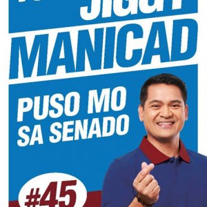 Let's Vote Sir Jiggy Manicad